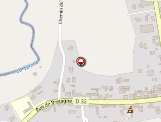 Carte de Terrains De Pétanque à Cuillé