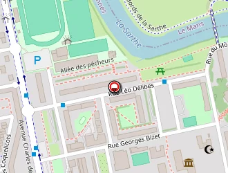 Carte de Ecole Victor Hugo à Allonnes