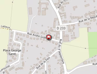 Carte de Abeille Taxis à Migennes