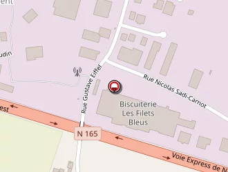 Carte de Filet Bleu à Saint-évarzec