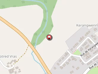 Carte de Quimper Paintball à Pluguffan