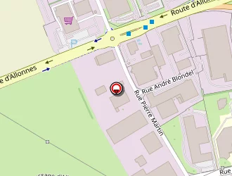 Carte de La Poste à Allonnes