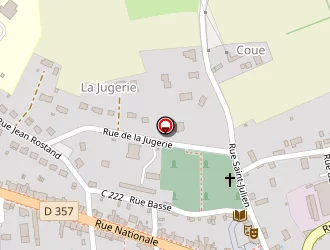 Carte de Ecole Primaire à Bouloire