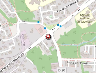 Carte de Bcu à Quimper