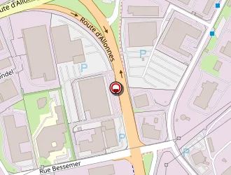 Carte de Loca Auto Inter à Mans (le)