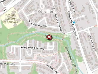 Carte de Ginkgo Beauté à Quimper