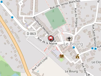 Carte de Miss Tiff à Amilly