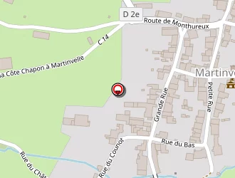 Carte de Drouot Jacques à Martinvelle