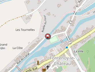 Carte de La Poste à Fontenoy-le-château