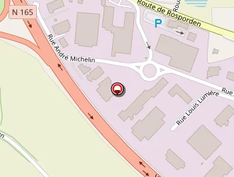 Carte de Trans West Location à Saint-évarzec