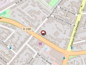 Carte de Ccea St Christophe à Mans (le)