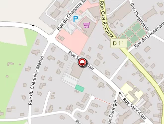 Carte de Catherine Plumer à Réguiny