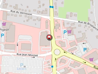 Carte de Le Manège à Bijoux à Amilly