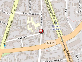 Carte de Garage Gaubert à Mans (le)