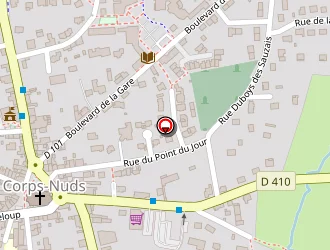 Carte de Hervault Alain à Corps-nuds