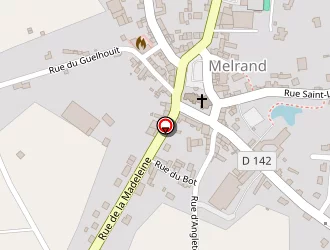 Carte de Ker Tamalou à Melrand