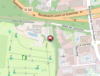 Carte de Louerat Daniel à Quimper