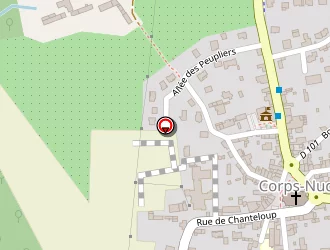 Carte de Escal'beauté à Corps-nuds