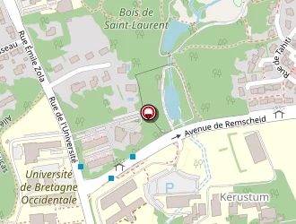 Carte de Total Raffinage Marketing à Quimper