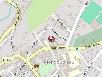 Carte de Ecole Primaire Nobilot à Mondoubleau