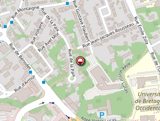 Carte de Chateau D 'ax à Quimper