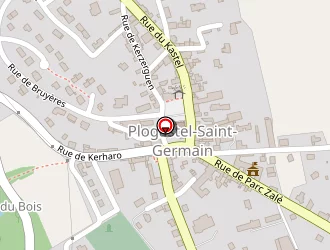 Carte de Garage Rochette à Plogastel-saint-germain