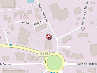 Carte de Planete 2 Roues à Quimper