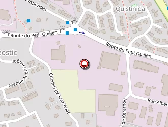 Carte de Petit Forestier Location à Quimper