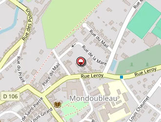 Carte de La Poste à Mondoubleau