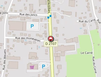 Carte de Lorenove à Amilly