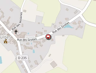 Carte de Maison D'accueil à Saulges