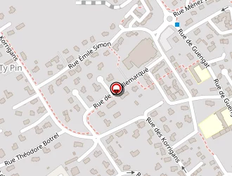 Carte de Entreprise Bernard Philippe à Pluguffan