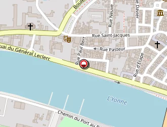 Carte de Cazaux Agnès à Joigny