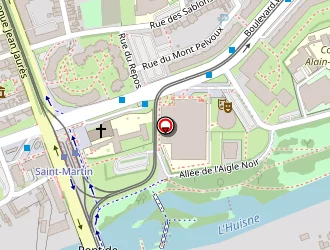 Carte de Les 4 Vents à Mans (le)