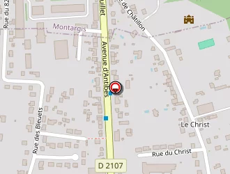 Carte de Kia Amplitude Auto 45 Distributeur à Amilly