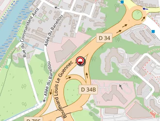 Carte de Carrefour Voyages à Quimper