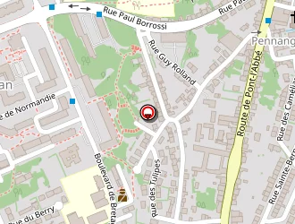 Carte de Garage Du Lavoir à Quimper