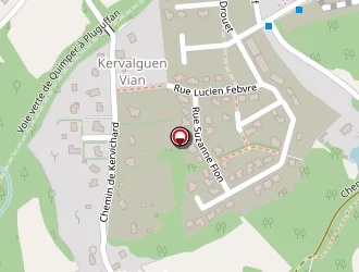 Carte de Herry Virgile à Quimper