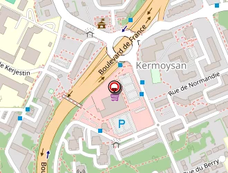 Carte de Web6tem à Quimper