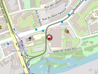 Carte de Tiburce Henri à Mans (le)