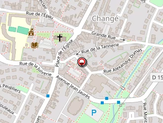 Carte de Plaine De Jeux François Miterrand à Changé