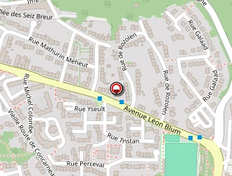 Carte de Le Flao Renée à Quimper