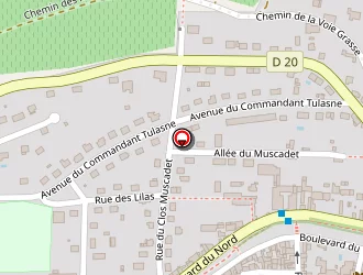 Carte de Ecole Sainte Thérese à Joigny