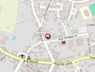 Carte de Kiné Santé Plus à Baulon