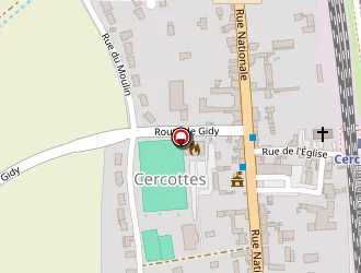 Carte de De Mèche Avec Vous à Cercottes