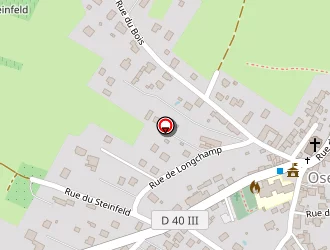 Carte de Roeckle à Osenbach