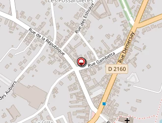 Carte de La Poste à Bellegarde