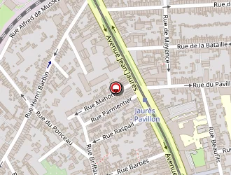 Carte de Ehpad Jean Jaurès à Mans (le)