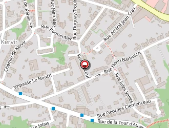 Carte de Société Rivalin à Quimper