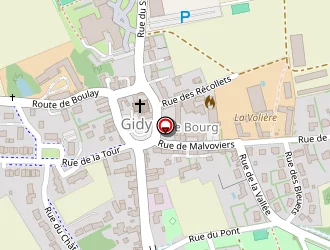 Carte de Ecole Publique à Gidy